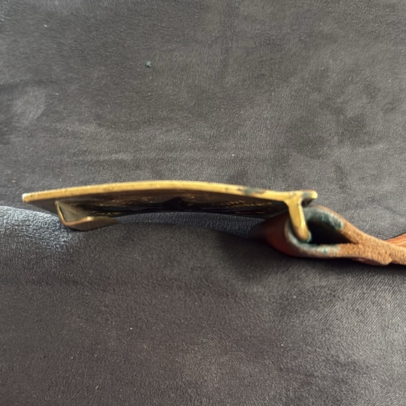 Civil War era U.S. Officer's Model 1851 Pattern Rectangular Sword Belt Plate. - Picture 5 of 10